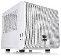 Корпус mini-ITX Thermaltake Core V1 Snow CA-1B8-00S6WN-01 белый, без БП, с окном, 2xUSB 3.0, Audio