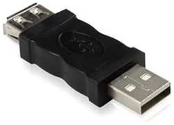 Адаптер-соединитель GCR GC-UAM2AM ,USB 2.0 USB AM / USB AM