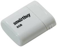 Накопитель USB 2.0 8GB SmartBuy SB8GBLara-W LARA белый