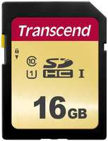 Карта памяти SDHC 16GB Transcend TS16GSDC500S Class 10 U1 500S, MLC