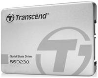 Накопитель SSD 2.5'' Transcend TS1TSSD230S SSD230S 1TB TLC 3D SATA-III 560 / 520MB / s IOPS 85K / 89K MTBF 1M Aluminum case RTL