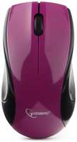 Мышь Wireless Gembird MUSW-320 фиолетовая, 1000dpi, 3 кнопки (MUSW-320-P)