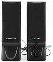 Компьютерная акустика 2.0 Crown CMS-602 6W, USB, кабель 1м, аудио-кабеля и питания 2м
