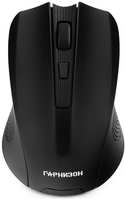 Мышь Wireless Garnizon GMW-405 черная, чип X2, 1600dpi, 3 кнопки+колесо / кнопка