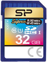 Карта памяти 32GB Silicon Power SP032GBSDHCU3V10 Superior SDHC Class 10 UHS-I U3