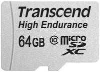 Карта памяти 64GB Transcend TS64GUSDXC10V microSDXC Class 10 High Endurance