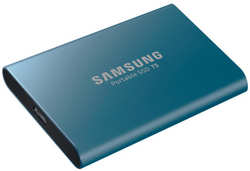 Внешний SSD USB 3.1 Type-C Samsung MU-PA500B / WW T5 500GB TLC V-NAND 540MB / s blue Retail (MU-PA500B/WW)