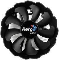 Кулер AeroCool BAS 4710700955871 LGA115x (Aluminum,1200 RPM,24 dBA,120x120x25mm, 55.6 CFM,3-pin)