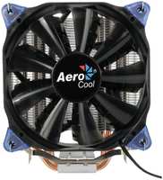 Кулер AeroCool Verkho 4 4710700955901 LGA775/115x/1356/1366/2011/AM2+/AM3+/FM1/FM2+ (Aluminum,120mm,800-2000rpm,15-27 дБ,4-pin PWM,TDP 135W) RTL