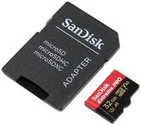 Карта памяти MicroSDHC 32GB SanDisk SDSQXCG-032G-GN6MA Extreme Pro + SD Adapter + Rescue Pro Deluxe 100MB / s A1 C10 V30 UHS-I U3