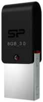 Накопитель USB 3.0 8GB Silicon Power Mobile X31 SP008GBUF3X31V1K черный