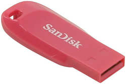 Накопитель USB 2.0 16GB SanDisk Cruzer Blade SDCZ50C-016G-B35PE розовый