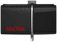 Накопитель USB 3.0 16GB SanDisk Ultra Dual SDDD2-016G-GAM46 черный