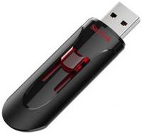 Накопитель USB 3.0 256GB SanDisk Cruzer Glide SDCZ600-256G-G35 черный / красный