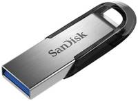 Накопитель USB 3.0 32GB SanDisk Ultra Flair SDCZ73-032G-G46 черный / серебристый