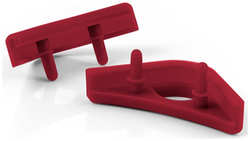 Комплект Noctua NA-SAVP1-RED Резиновые уголки для вентиляторов NA-SAVP1 Chromax 16шт, красные