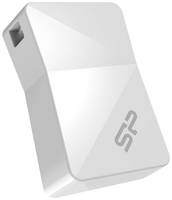 Накопитель USB 2.0 32GB Silicon Power Touch T08 SP032GBUF2T08V1W белый