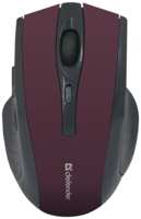 Мышь Wireless Defender Accura MM-665 52668 красная, 800-1600dpi, 6 кнопок
