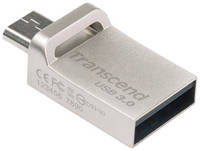 Накопитель USB 3.0 32GB Transcend JetFlash 880S черный (TS32GJF880S)