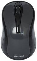 Мышь Wireless A4Tech G3-280A серая/черная, 1000dpi, USB, 3 кнопки