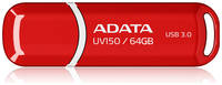 Накопитель USB 3.0 64GB ADATA UV150 красный (AUV150-64G-RRD)