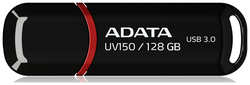 Накопитель USB 3.0 128GB ADATA UV150 черный (AUV150-128G-RBK)