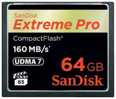 Карта памяти CompactFlash 16GB SanDisk SDCFXPS-064G-X46 Extreme Pro 160MB/s