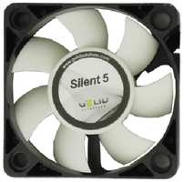 Вентилятор для корпуса GELID Silent 5 FN-SX05-40 12.9 CFM, 50x50x15mm, 4000 об/мин, 3-pin