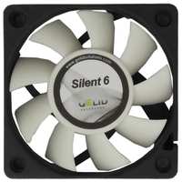 Вентилятор для корпуса GELID Silent 6 FN-SX06-32 16 CFM, 60x60x15,5 mm, 3200 об / мин, 24 дБA, 3-pin