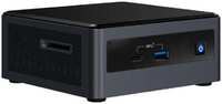 Платформа Intel BXNUC10I3FNHN i3-10110U/UHD Graphics, 4*USB3.1, 1*m.2 SSD, 1*2.5HDD, GBL, WiFi+BT, SDXC slot, ,VESA, no powercord, IR-port, Kensi