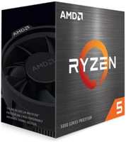 Процессор AMD Ryzen 5 5600G 100-100000252BOX Zen 6C / 12T 3.9-4.4GHz (AM4, L3 19MB, 7nm, Radeon graphics 1900Mhz, 65W) box with Wraith Stealth Cooler