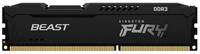 Модуль памяти DDR3 8GB Kingston FURY KF318C10BB / 8 Beast Black 1866MHz CL10 2RX8 1.5V 240-pin 4Gbit (KF318C10BB/8)