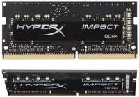 Модуль памяти SODIMM DDR4 16GB (2*8GB) Kingston FURY KF432S20IBK2 / 16 Impact 3200MHz CL20 1.2V (KF432S20IBK2/16)