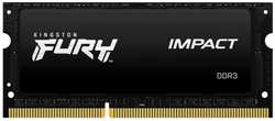 Модуль памяти SODIMM DDR3 8GB Kingston FURY KF318LS11IB / 8 Impact 1866MHz CL11 1.35V (KF318LS11IB/8)