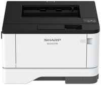 Принтер Sharp MXB427PWEU A4-40 стр/мин, сетевой кассета на 234 листа + , дуплекс, стартовый тонер-картридж (на 3 000 отпечатков), блок формирования из