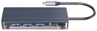 Концентратор USB 3.1 Orico WB-6TS-GY 3*USB 3.0, HDMI, TF / SD reader, серый (ORICO-WB-6TS-GY)