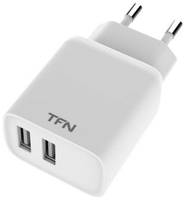 Зарядное устройство сетевое TFN TFN-WCRPD12W2UWH RAPID 2.4A white без кабеля