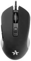 Мышь Garnizon GM-780G черная, 2400 DPI, 6 кн, RGB, soft touch, каб.1.5м