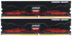 Модуль памяти DDR4 16GB (2*8GB) AMD R9S416G3206U2K Radeon R9 Gamers PC4-25600 3200Mhz CL16 радиатор 1.35V RTL