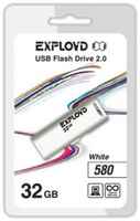 Накопитель USB 2.0 32GB Exployd EX-32GB-580-White 580, белый