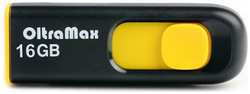 Накопитель USB 2.0 16GB OltraMax OM-16GB-250-Yellow 250, жёлтый