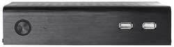 Корпус mini-ITX SilverStone PT13 черный, без БП, 2*USB 2.0, audio (SST-PT13B)
