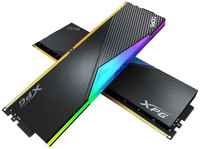 Модуль памяти DDR5 32GB (2*16GB) ADATA AX5U5200C3816G-DCLARBK XPG Lancer RGB PC5-41600 5200MHz CL38 heatsink 1.35V
