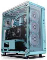 Корпус ATX Thermaltake Core P6 Tempered Glass Turquoise CA-1V2-00MBWN-00 бирюзовый, без БП, боковая панель из закаленного стекла, USB Type-C, 2*USB 3