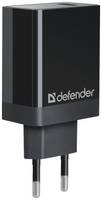 Зарядное устройство сетевое Defender UPA-101 83573 1USB