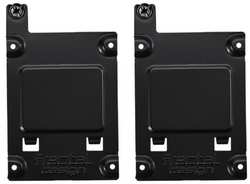 Комплект крепежа Fractal Design FD-ACC-SSD-A-BK-2P для двух дополнительных накопителей SSD, черный
