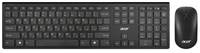 Клавиатура и мышь Wireless Acer OKR030 ZL.KBDEE.005 черный мышь:черный USB slim