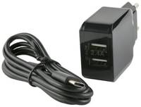Зарядное устройство сетевое Red Line NC-2.4A УТ000013634 2 USB, 2.4A + кабель MicroUSB