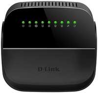 Маршрутизатор D-link DSL-2640U / R1A Wi Fi 802.11b / g / n, 4 порта LAN 10 / 100BASE-TX, 1 Порт ADSL с разъемом RJ-11 (DSL-2640U/R1A)