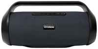 Портативная акустика Hyundai H-PAC420 50W 2.0 BT / 3.5Jack / USB 10м 3600mAh серый / черный